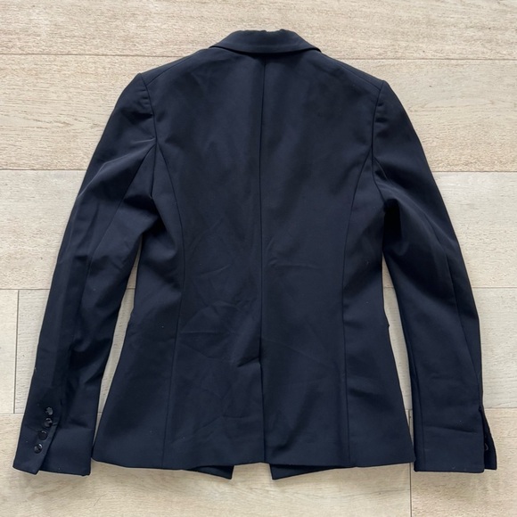Veronica Beard Scuba Blazer Jacket Black 4 - Picture 8 of 12